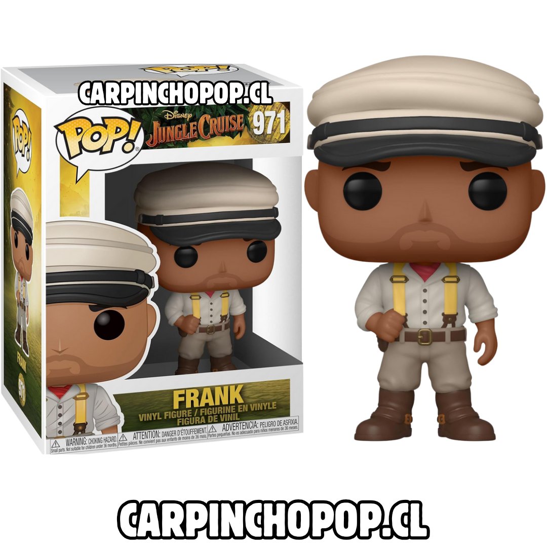 FUNKO POP DISNEY JUNGLE CRUISE - FRANK 971 (LA ROCA DWAYNE JOHNSON)