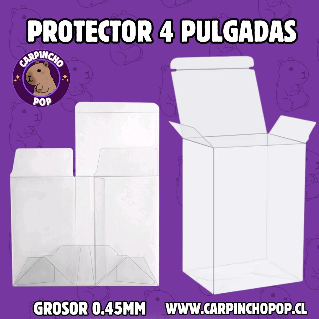 PROTECTOR FUNKO POP TAMAÑO REGULAR 4 PULGADAS GROSOR 0.45MM - Imagen 2