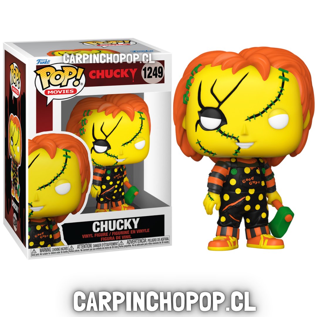 Funko POP Movies: Horror Serie 7 – Chucky Mit Blutigem Gesicht (Exklusiv) | Vinyl-Figure Sammlerstück