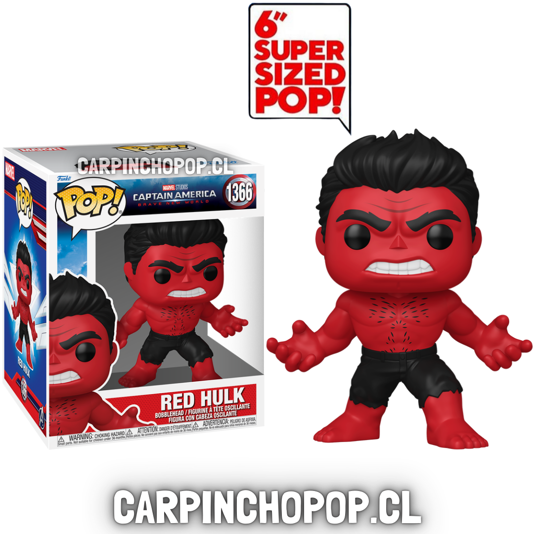 FUNKO POP MARVEL CAPITAN AMERICA BRAVE NEW WORLD - RED HULK 1366
