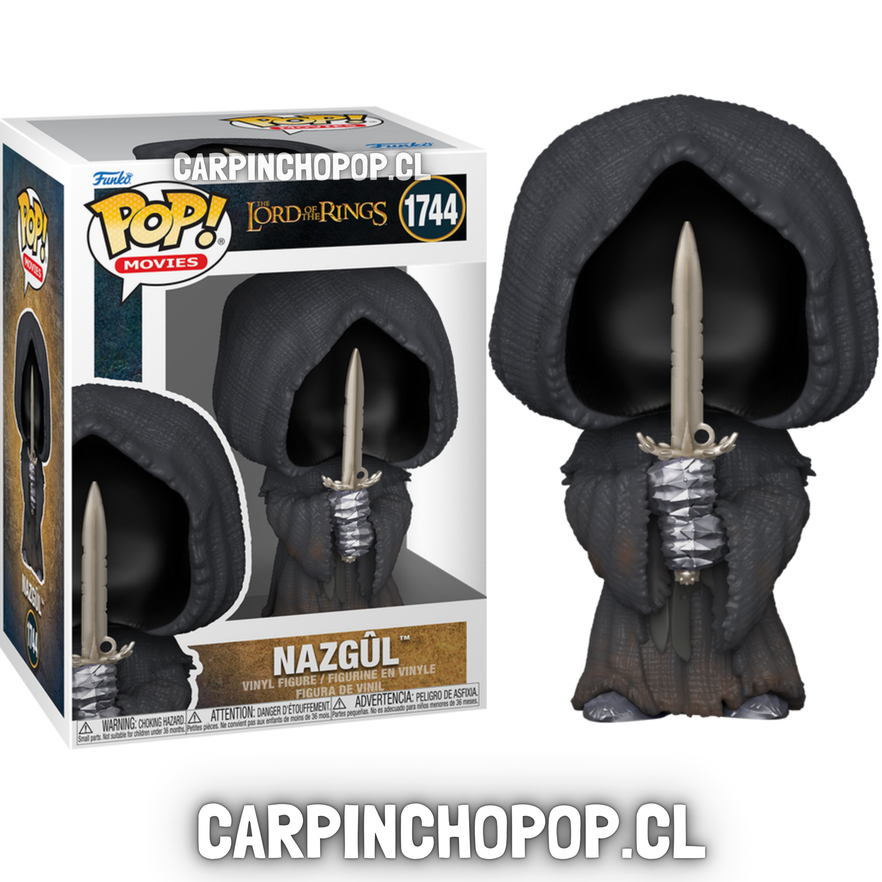 FUNKO POP MOVIES LOTR EL SEÑOR DE LOS ANILLOS - NAZGUL 1744