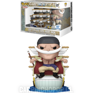 FUNKO POP RIDES ONE PIECE - BARBABLANCA WHITEBEARD WITH MOBY DICK 127 EXCLUSIVO FUNKOSHOP