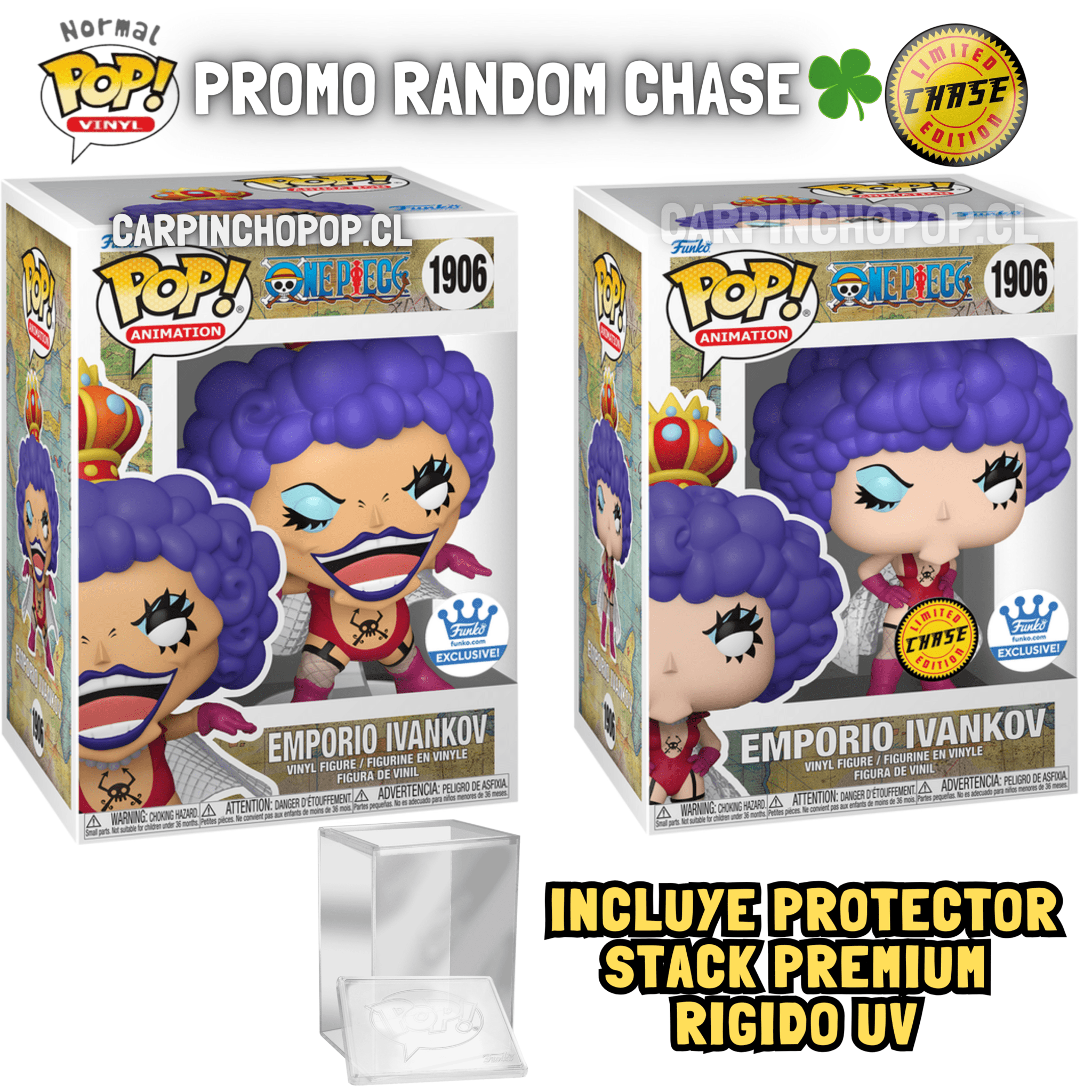 FUNKO POP ONE PIECE - EMPORIO IVANKOV 1906 EXCLUSIVO FUNKOSHOP