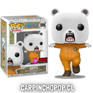 FUNKO POP ONE PIECE - BEPO FLOCKED 1896 EXCLUSIVO AAA ANIME
