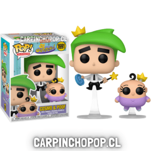 FUNKO POP NICKELODEON LOS PADRINOS MAGICOS - COSMO & POOF 1691