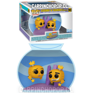 FUNKO POP MOMENT NICKELODEON LOS PADRINOS MAGICOS - COSMO & WANDA AS GOLDFISH 1693 EXCLUSIVO