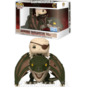 FUNKO POP RIDES HOUSE OF THE DRAGON - AEMOND TARGARYEN WITH VHAGAR 136 EXCLUSIVO