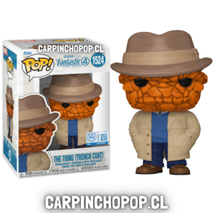 FUNKO POP MARVEL LOS 4 FANTASTICOS FANTASTIC FOUR FIRST STEPS - LA MOLE THE THING TRENCH COAT 1524 EXCLUSIVO