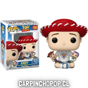 FUNKO POP MOVIES DISNEY PIXAR TOY STORY 30 ANIVERSARIO - ANDY 1596