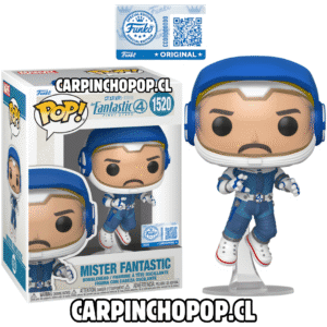 FUNKO POP MARVEL LOS 4 FANTASTICOS FANTASTIC FOUR FIRST STEPS - MISTER FANTASTICO 1520 EXCLUSIVO PEDRO PASCAL