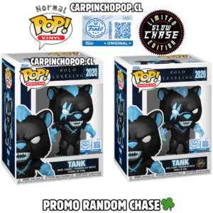 FUNKO POP SOLO LEVELING - TANK 2020 EXCLUSIVO PROMO RANDOM CHASE