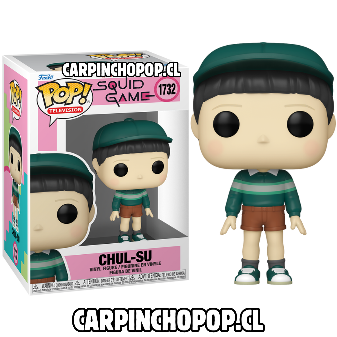 FUNKO POP TV SQUID GAME EL JUEGO DEL CALAMAR - CHUL SU 1732