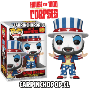 FUNKO POP PLUS MOVIES TERROR HOUSE OF 1000 CORPSES - CAPITAN SPAULDING 1850