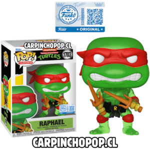 FUNKO POP TV NICKELODEON TMNT LAS TORTUGAS NINJA - RAPHAEL 1703 EXCLUSIVO