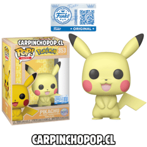 FUNKO POP GAMES POKEMON - PIKACHU SOFT COLOR 353 EXCLUSIVO