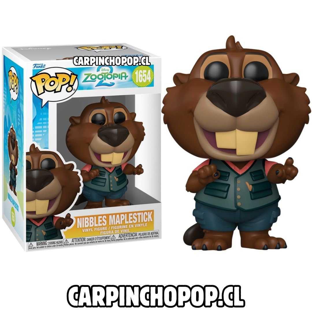 FUNKO POP DISNEY MOVIES ZOOTOPIA 2 - NIBBLES MAPLESTICK 1654