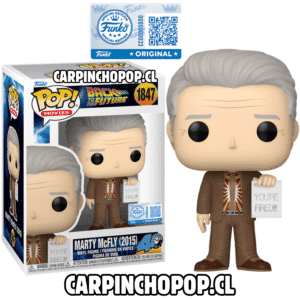 FUNKO POP MOVIES VOLVER AL FUTURO BACK TO THE FUTURE 40 ANIVERSARIO - MARTY MCFLY 2015 1847 EXCLUSIVO