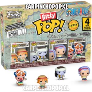 FUNKO BITTY POP 4 PACK ONE PIECE - NAMI ARLONG NOJIKO (Random Chase)