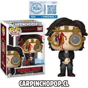 FUNKO POP MOVIES TERROR TIM BURTON SLEEPY HOLLOW - ICHABOD CRANE 1947 JOHNNY DEPP EXCLUSIVO