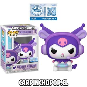 FUNKO POP HELLO KITTY SANRIO - GAMER KUROMI 117 EXCLUSIVO