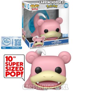 FUNKO POP POKEMON - SLOWPOKE 1088 EXCLUSIVO "10 PULGADAS (Caja con detalles)