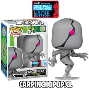 FUNKO POP CARTOON NETWORK BEN 10 - GHOSTFREAK 2119 EXCLUSIVO NYCC