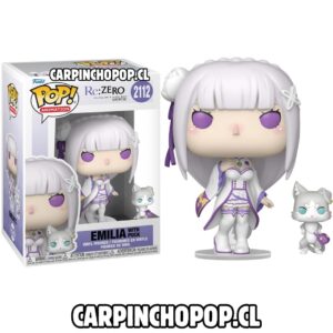 FUNKO POP RE ZERO - EMILIA WITH PUCK 2112