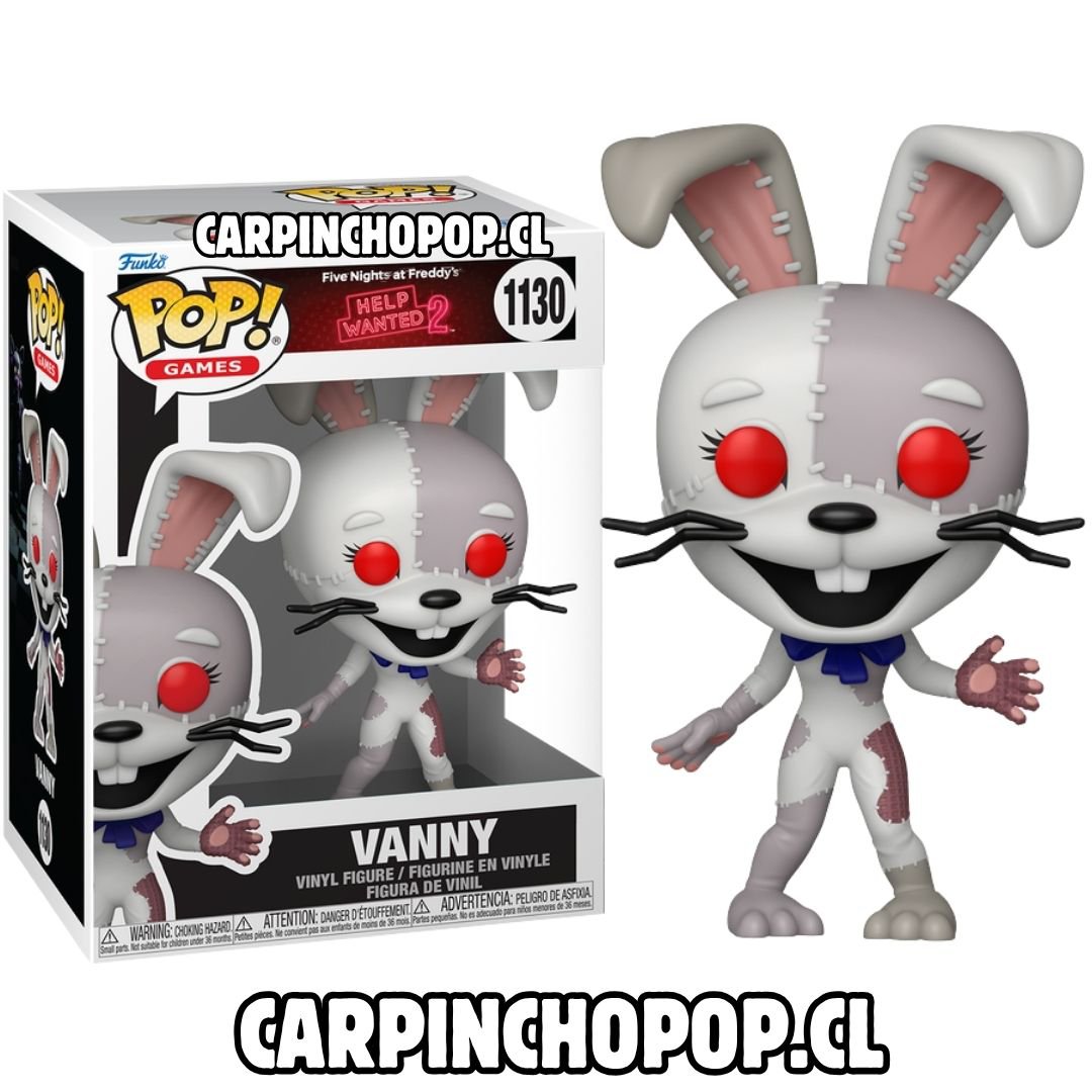 FUNKO POP GAMES FNAF FIVE NIGHTS AT FREDDYS HELP WANTED 2 - VANNY 1130