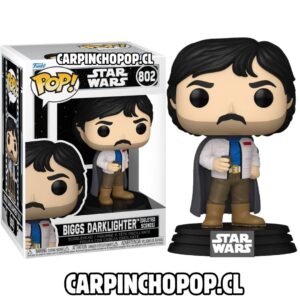 FUNKO POP STAR WARS - BIGGS DARKLIGHTER DELETED SCENES 802