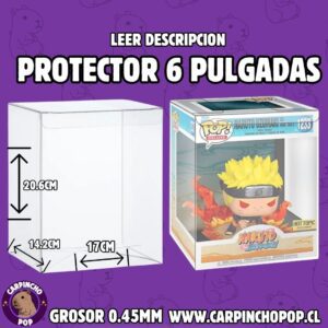 PROTECTOR FUNKO POP 6 PULGADAS GROSOR 0.45MM