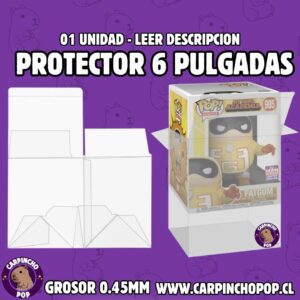 PROTECTOR FUNKO POP 6 PULGADAS GROSOR 0.45MM - Imagen 2
