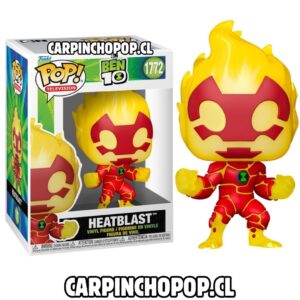 FUNKO POP CARTOON NETWORK BEN 10 - HEATBLAST 1772