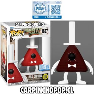 FUNKO POP GRAVITY FALLS - BILL CIPHER 1637 GLOWS IN THE DARK EXCLUSIVO