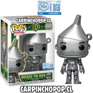 FUNKO POP MOVIES WICKED 2 POR SIEMPRE - WICKED TIN MAN 1931 METÁLICO EXCLUSIVO
