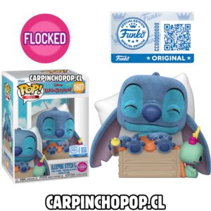 FUNKO POP DISNEY LILO Y STITCH - SLEEPING STITCH IN BOX 1607 BOX EXCLUSIVO