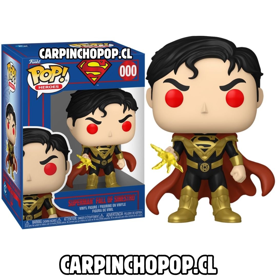 FUNKO POP DC COMICS - SUPERMAN FALL OF SINIESTRO 000