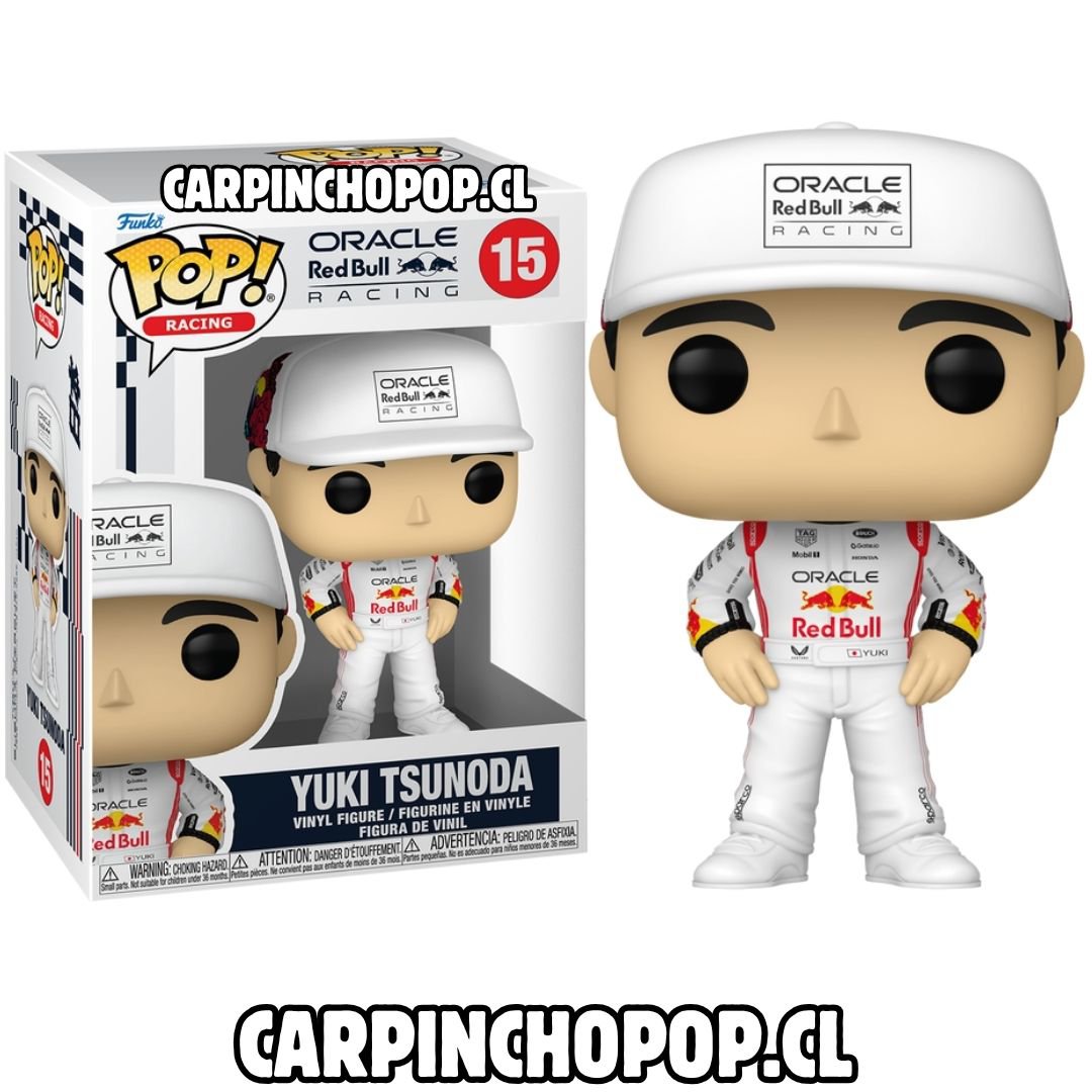 FUNKO POP F1 FORMULA 1 - YUKI TSUNODA 15