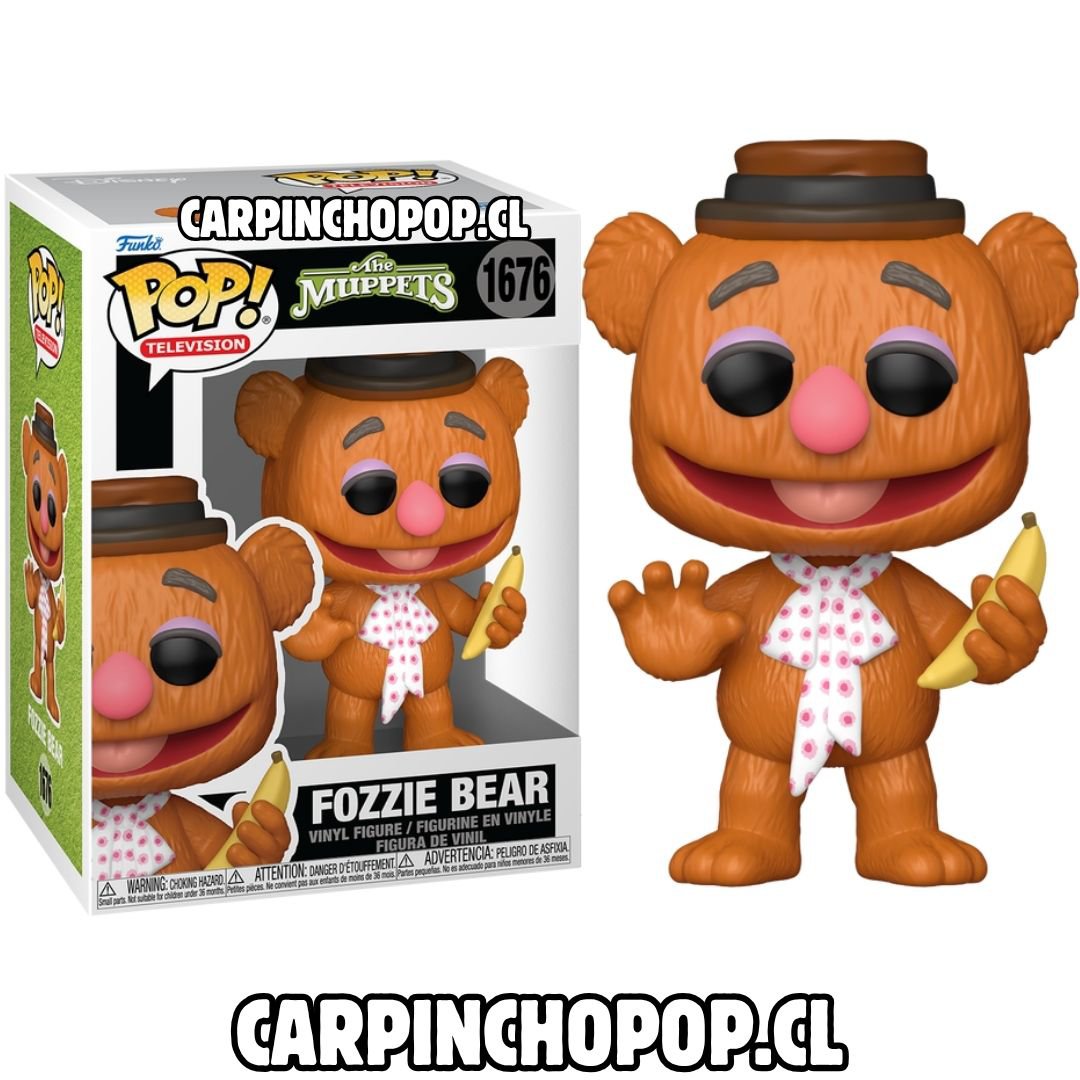 FUNKO POP TV LOS MUPPETS - FOZZIE BEAR 1676
