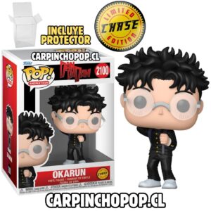 FUNKO POP DAN DA DAN - OKARUN LIMITED CHASE EDITION 2100 + PROTECTOR DE REGALO