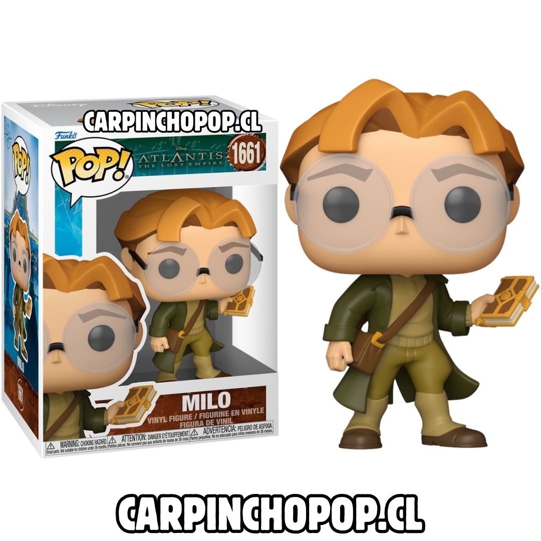 FUNKO POP MOVIES DISNEY ATLANTIS - MILO 1661