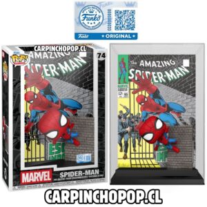 FUNKO POP COMIC COVER MARVEL SPIDERMAN - SPIDER MAN 74 EXCLUSIVO