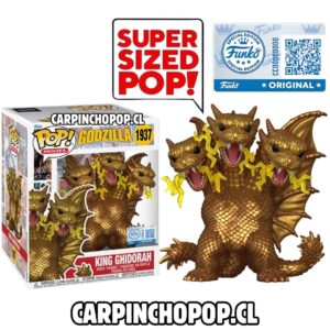 FUNKO POP GODZILLA - KING GHIDORAH 1937 EXCLUSIVO SUPER SIZED