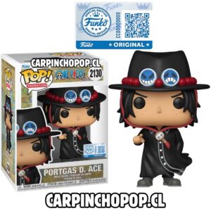 FUNKO POP ONE PIECE - PORTGAS D ACE 2130 EXCLUSIVO