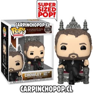 FUNKO POP PREMIUM TV SUPERNATURAL - CROWLEY KING OF HELL 1839 SUPER SIZED