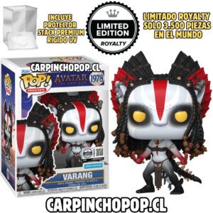 FUNKO POP MOVIES AVATAR 3 FIRE AND ASH - VARANG 1978 LIMITADO ROYALTY SOLO 3.500 PIEZAS EN EL MUNDO + PROTECTOR STACK PREMIUM