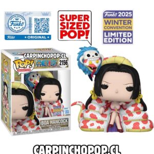 FUNKO POP PREMIUM ONE PIECE - BOA HANCOCK 2156 EXCLUSIVO SUPER SIZED POP