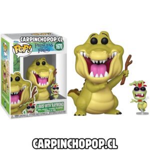 FUNKO POP DISNEY LA PRINCESA Y EL SAPO - LOUIS WITH RAYMOND 1670