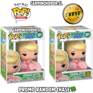 FUNKO POP DISNEY LA PRINCESA Y EL SAPO - CHARLOTTE 1671 PROMO RANDOM CHASE