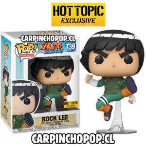 FUNKO POP NARUTO - ROCK LEE 739 EXCLUSIVO HOT TOPIC