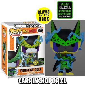 FUNKO POP DRAGON BALL Z - PERFECT CELL GLOWS IN THE DARK 759 EXCLUSIVO CONVENCION 2020